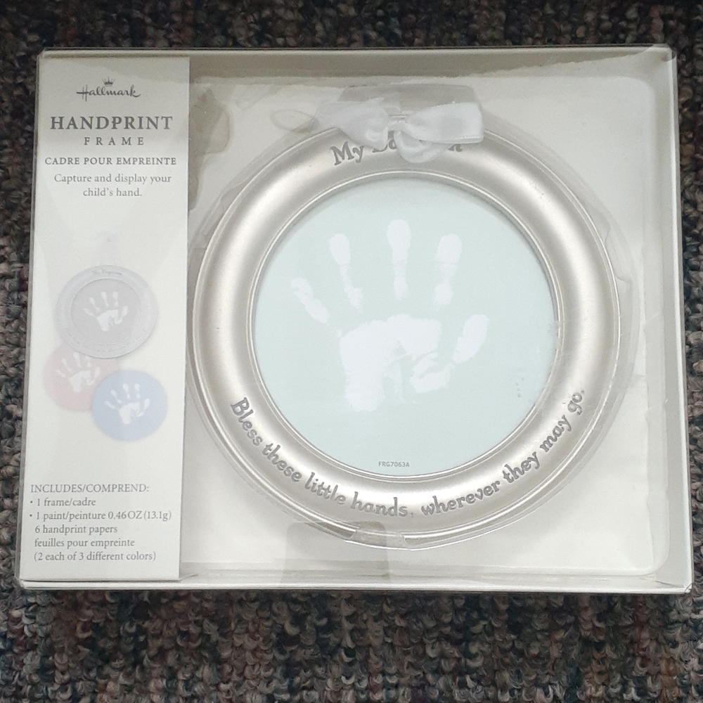My Baptism Handprint Frame